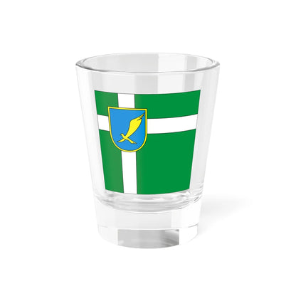 Flag of Khartsyzk (Ukraine) Shot Glass 1.5oz 1.5oz - Go Mug Yourself