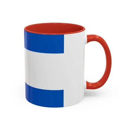 Flag of Kherson Oblast Ukraine - Accent Coffee Mug - Go Mug Yourself