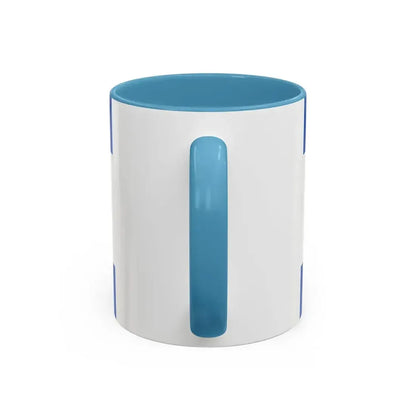Flag of Kherson Oblast Ukraine - Accent Coffee Mug - Go Mug Yourself
