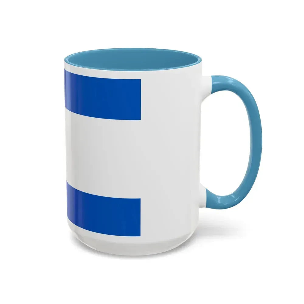 Flag of Kherson Oblast Ukraine - Accent Coffee Mug - Go Mug Yourself