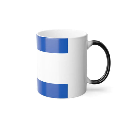 Flag of Kherson Oblast Ukraine - Color Changing Coffee Mug-Go Mug Yourself