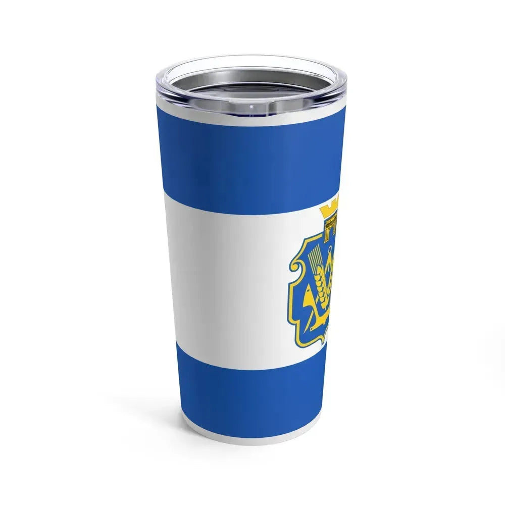 Flag of Kherson Oblast Ukraine - Tumbler 20oz - Go Mug Yourself