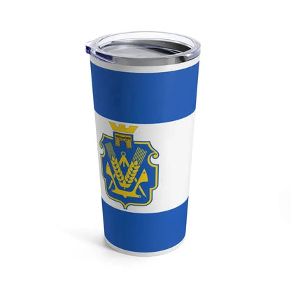 Flag of Kherson Oblast Ukraine - Tumbler 20oz - Go Mug Yourself