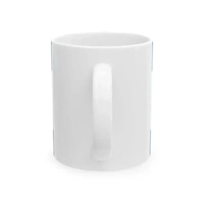 Flag of Kherson Oblast Ukraine - White Coffee Mug - Go Mug Yourself