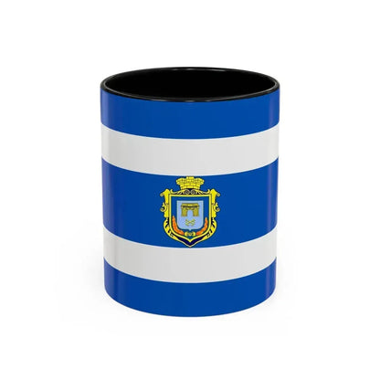 Flag of Kherson Ukraine - Accent Coffee Mug 11oz Black - Go Mug Yourself