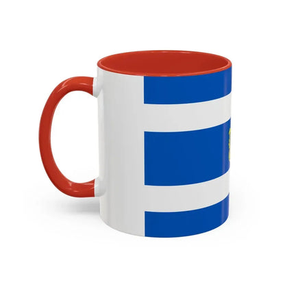 Flag of Kherson Ukraine - Accent Coffee Mug - Go Mug Yourself