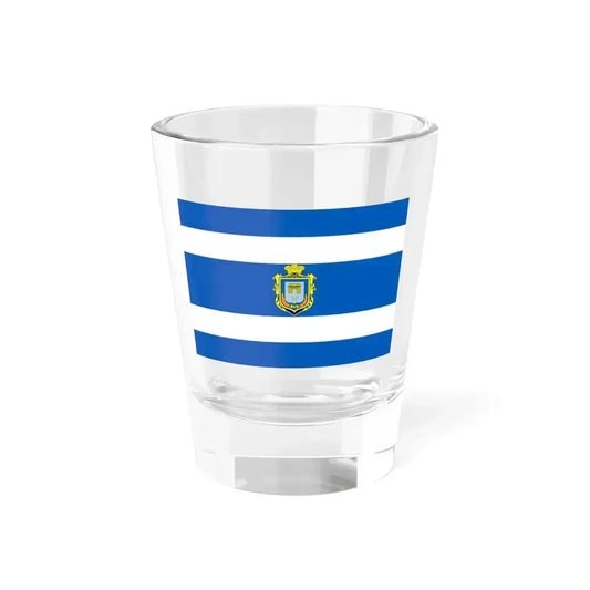 Flag of Kherson (Ukraine) Shot Glass 1.5oz 1.5oz - Go Mug Yourself