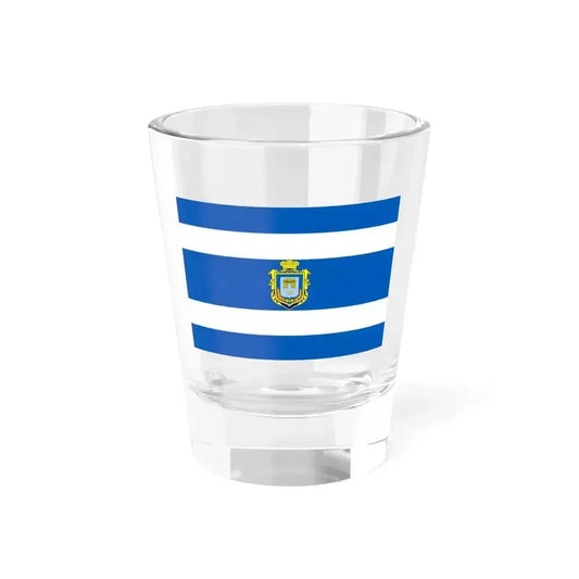 Flag of Kherson Ukraine - Shot Glass 1.5oz 1.5oz - Go Mug Yourself