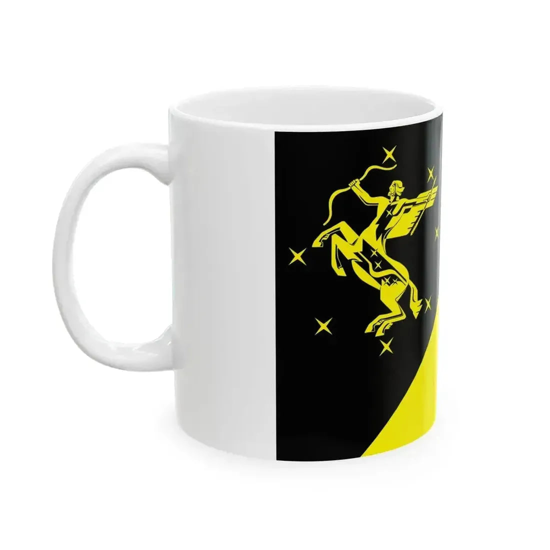 Flag of Khimki (Russia) White Coffee Mug - Go Mug Yourself