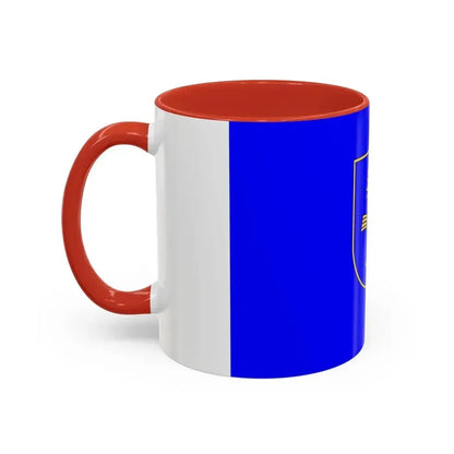 Flag of Khmelnytskyi Oblast Ukraine - Accent Coffee Mug - Go Mug Yourself
