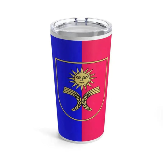 Flag of Khmelnytskyi Oblast Ukraine - Tumbler 20oz 20oz - Go Mug Yourself