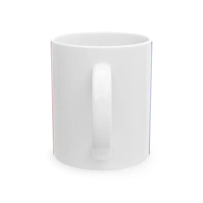 Flag of Khmelnytskyi Oblast Ukraine - White Coffee Mug - Go Mug Yourself