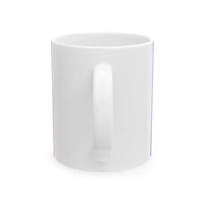 Flag of Khmelnytskyi Oblast Ukraine - White Coffee Mug - Go Mug Yourself