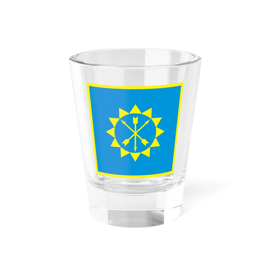 Flag of Khmelnytskyi (Ukraine) Shot Glass 1.5oz 1.5oz - Go Mug Yourself