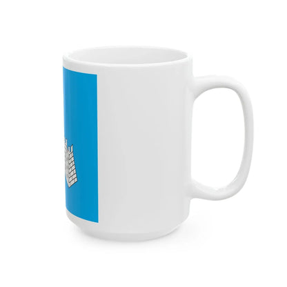 Flag of Khmilnyk (Ukraine) White Coffee Mug - Go Mug Yourself