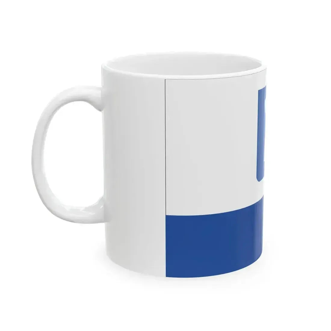 Flag of Khobi Municipality (Georgia) White Coffee Mug - Go Mug Yourself