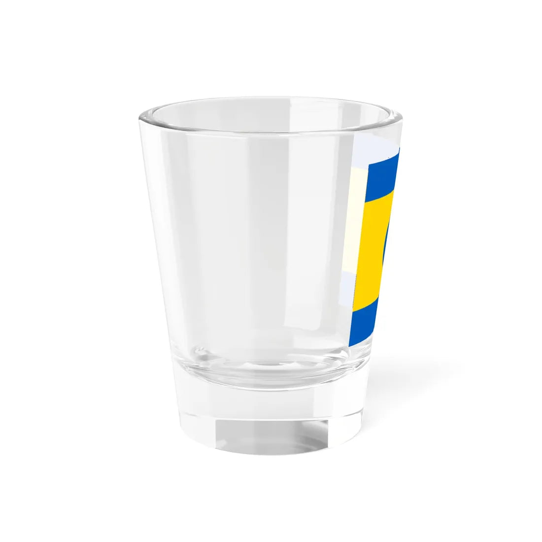 Flag of Khodoriv (Ukraine) Shot Glass 1.5oz - Go Mug Yourself
