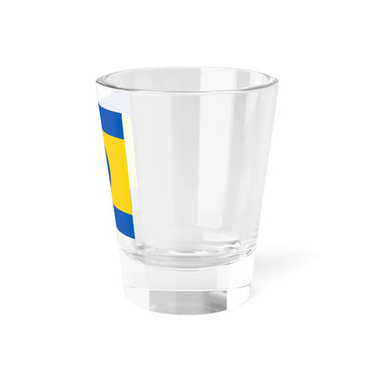 Flag of Khodoriv (Ukraine) Shot Glass 1.5oz - Go Mug Yourself