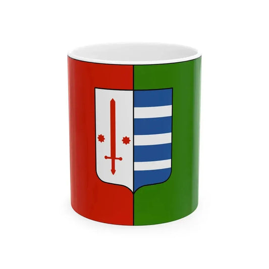 Flag of Khulo (Georgia) White Coffee Mug 11oz - Go Mug Yourself