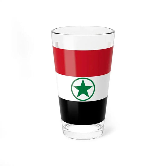 Flag of Khuzestan (Iran) Pint Glass 16oz 16oz - Go Mug Yourself