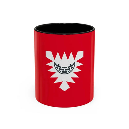 Flag of Kiel Germany - Accent Coffee Mug 11oz Black - Go Mug Yourself