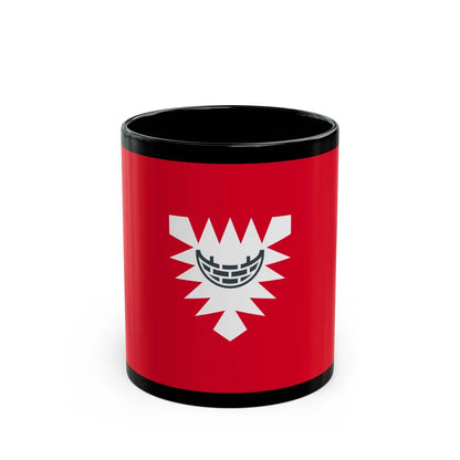 Flag of Kiel Germany - Black Coffee Mug-11oz-Go Mug Yourself