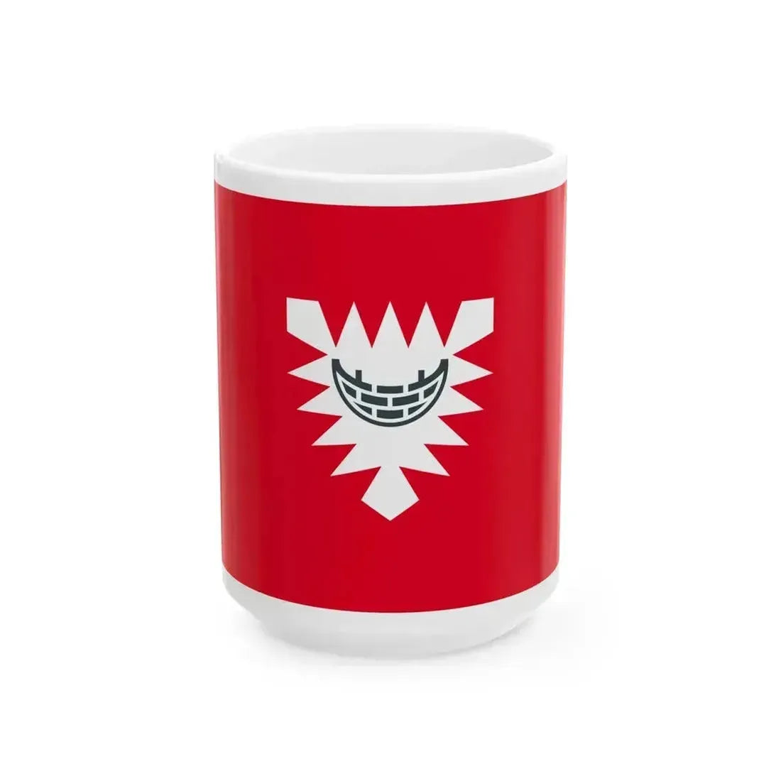 Flag of Kiel Germany - White Coffee Mug 15oz - Go Mug Yourself