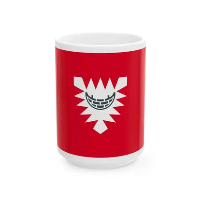 Flag of Kiel Germany - White Coffee Mug - Go Mug Yourself