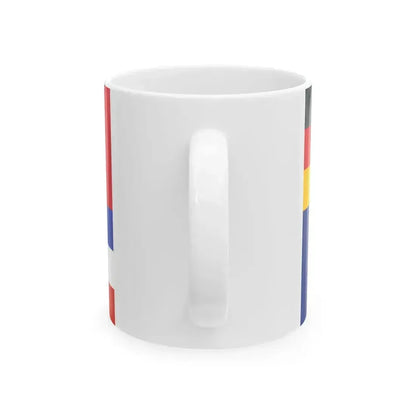 Flag of Kiel Wisconsin (United States) White Coffee Mug - Go Mug Yourself