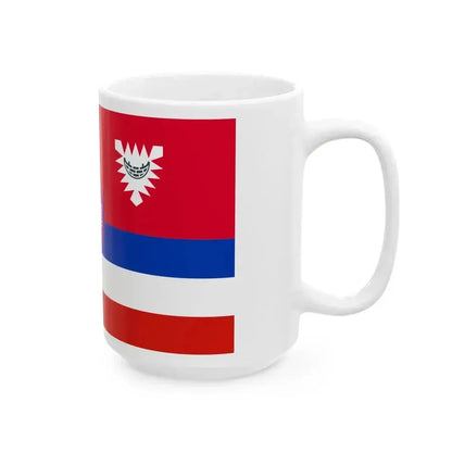 Flag of Kiel Wisconsin (United States) White Coffee Mug - Go Mug Yourself