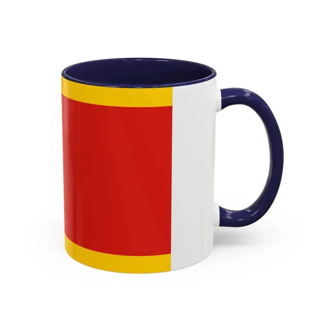 Flag of Kielce Poland - Accent Coffee Mug - Go Mug Yourself