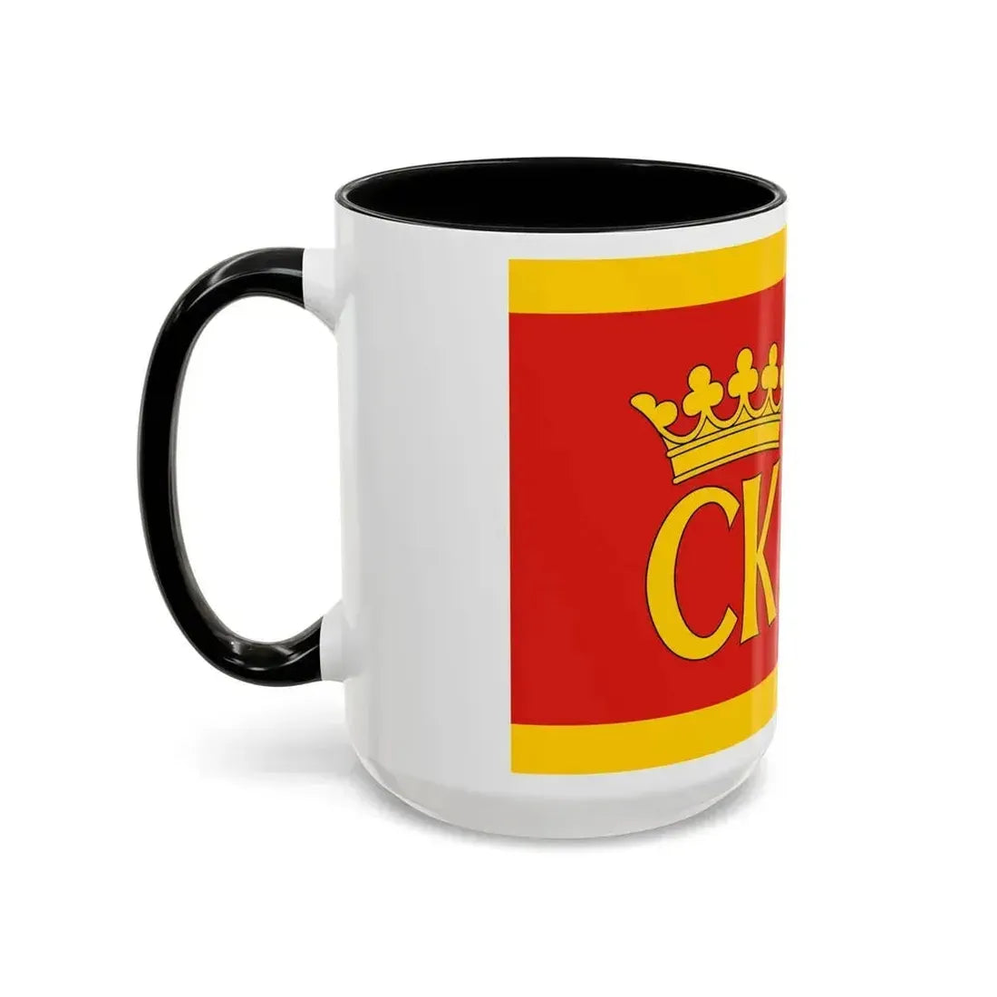 Flag of Kielce Poland - Accent Coffee Mug - Go Mug Yourself