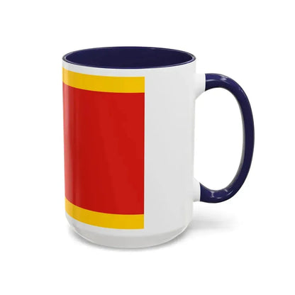 Flag of Kielce Poland - Accent Coffee Mug - Go Mug Yourself