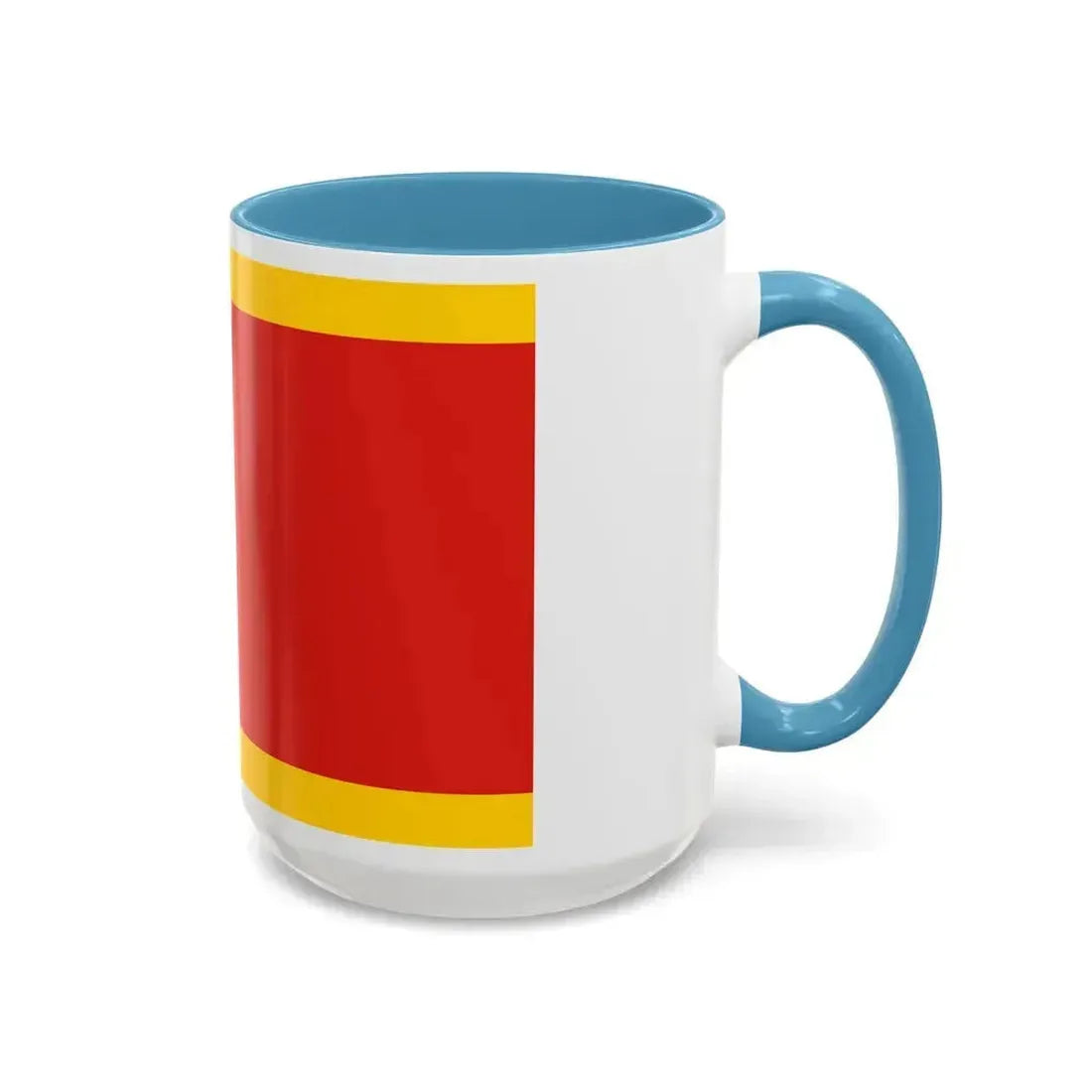 Flag of Kielce Poland - Accent Coffee Mug - Go Mug Yourself