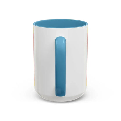 Flag of Kielce Poland - Accent Coffee Mug - Go Mug Yourself