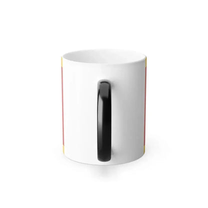 Flag of Kielce Poland - Color Changing Coffee Mug - Go Mug Yourself