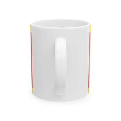 Flag of Kielce Poland - White Coffee Mug - Go Mug Yourself