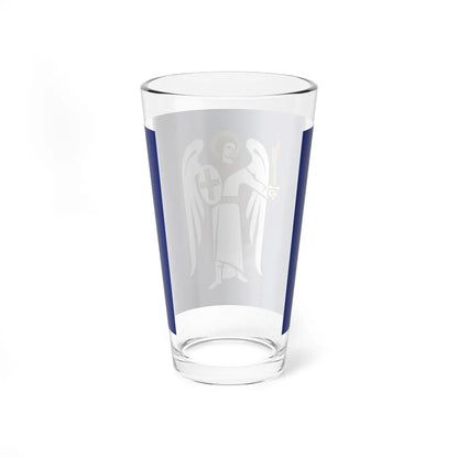 Flag of Kiev (Ukraine) Pint Glass 16oz - Go Mug Yourself