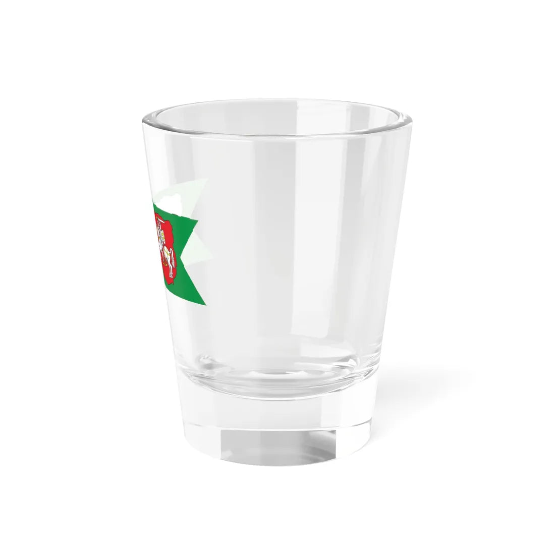 Flag of Kiev Voivodeship 1529-1569 (Belarus) (Coat of Arms) Shot Glass 1.5oz - Go Mug Yourself