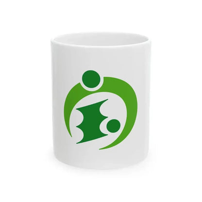 Flag of Kiho Mie (Japan) White Coffee Mug 11oz - Go Mug Yourself
