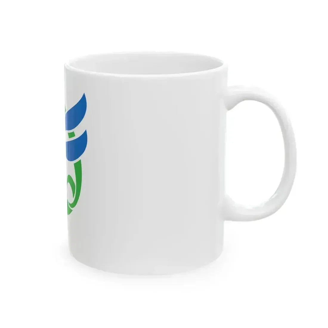 Flag of Kihoku Ehime (Japan) White Coffee Mug - Go Mug Yourself
