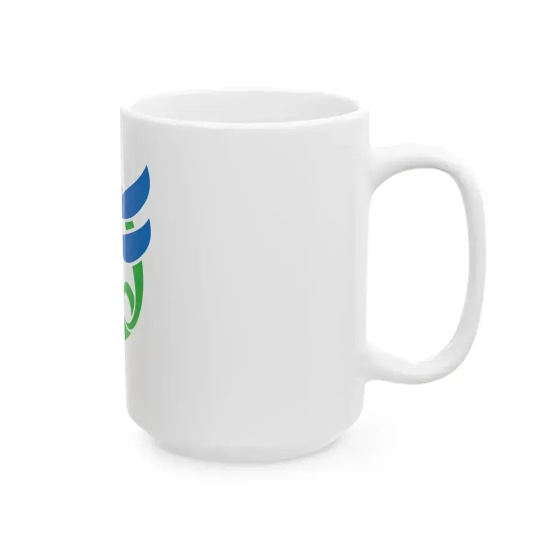 Flag of Kihoku Ehime (Japan) White Coffee Mug - Go Mug Yourself