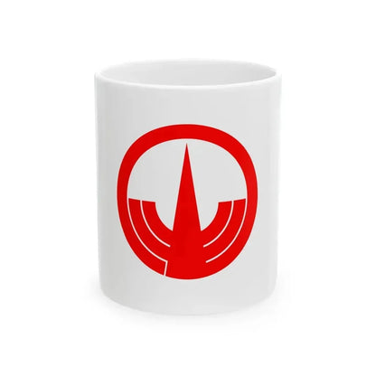 Flag of Kiire Kagoshima 1966-2004 (Japan) White Coffee Mug 11oz - Go Mug Yourself