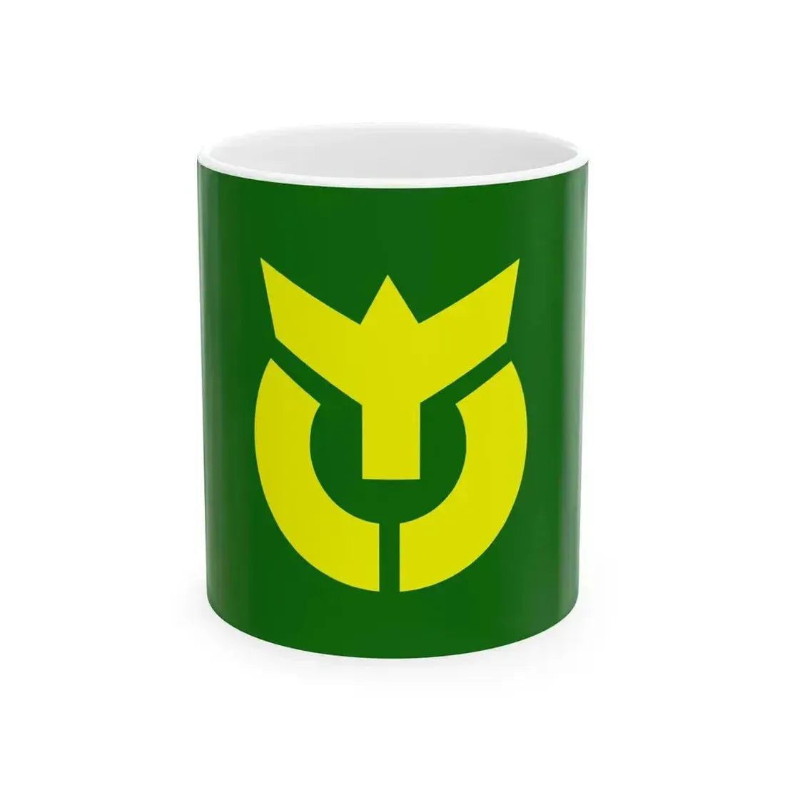 Flag of Kijo Miyazaki (Japan) White Coffee Mug 11oz - Go Mug Yourself