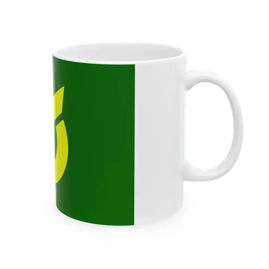 Flag of Kijo Miyazaki (Japan) White Coffee Mug - Go Mug Yourself