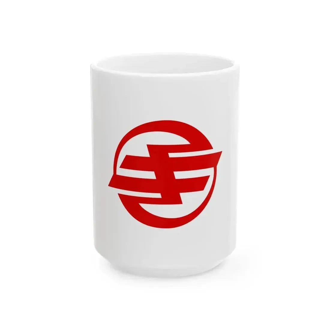 Flag of Kikai Kagoshima (Japan) White Coffee Mug 15oz - Go Mug Yourself