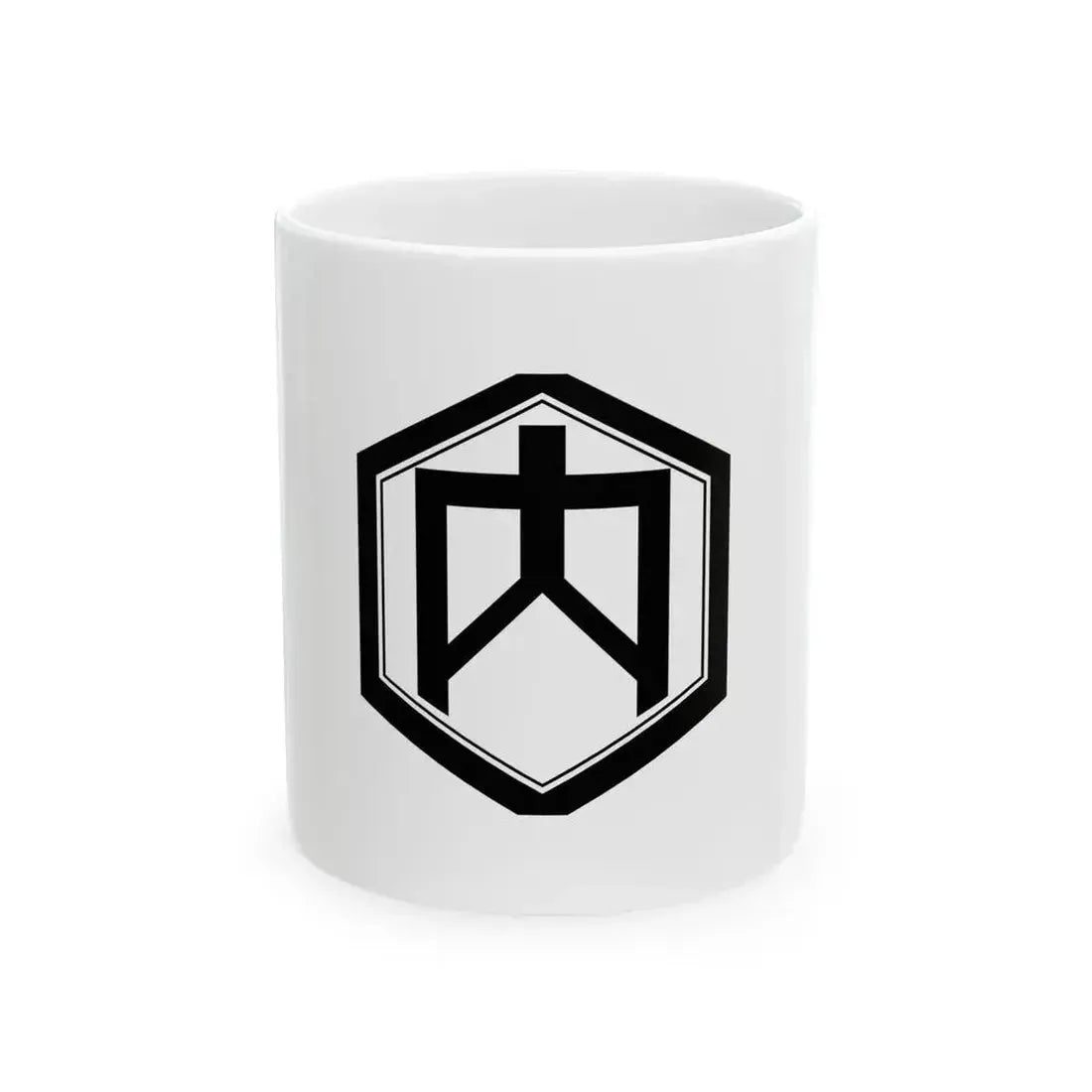 Flag of Kikonai Village Hokkaido 1917-1942 (Japan) White Coffee Mug 11oz - Go Mug Yourself