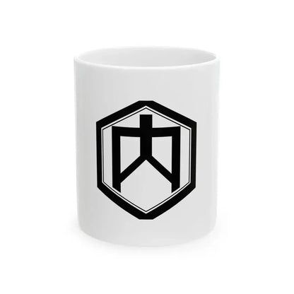 Flag of Kikonai Village Hokkaido 1917-1942 (Japan) White Coffee Mug 11oz - Go Mug Yourself