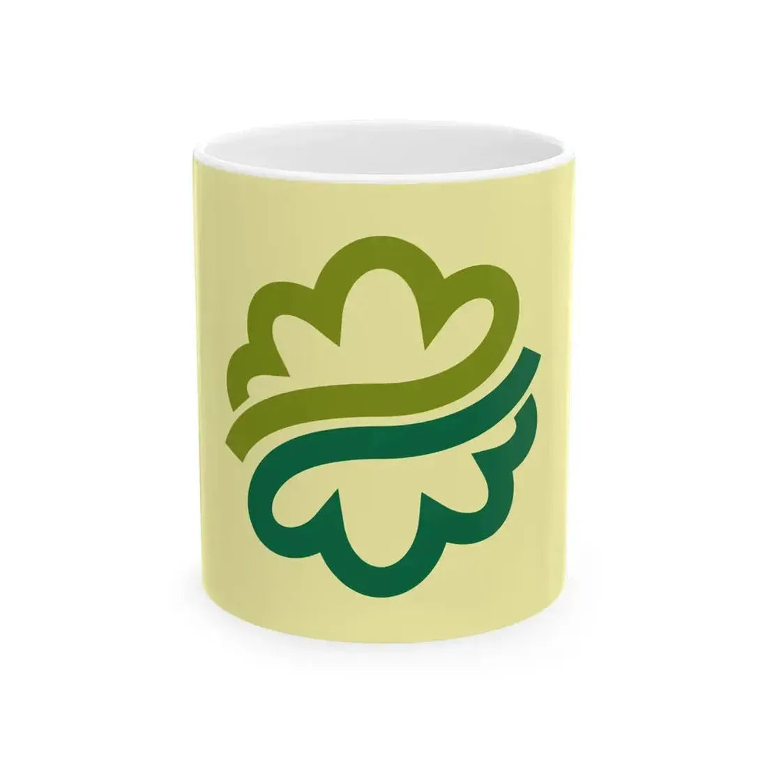 Flag of Kikugawa Shizuoka (Japan) White Coffee Mug 11oz - Go Mug Yourself