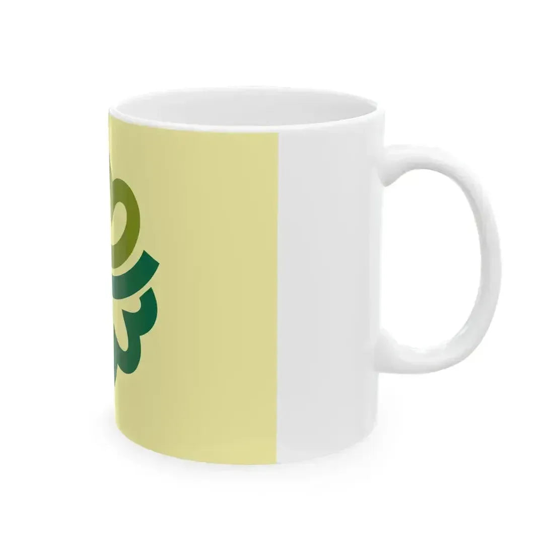 Flag of Kikugawa Shizuoka (Japan) White Coffee Mug - Go Mug Yourself